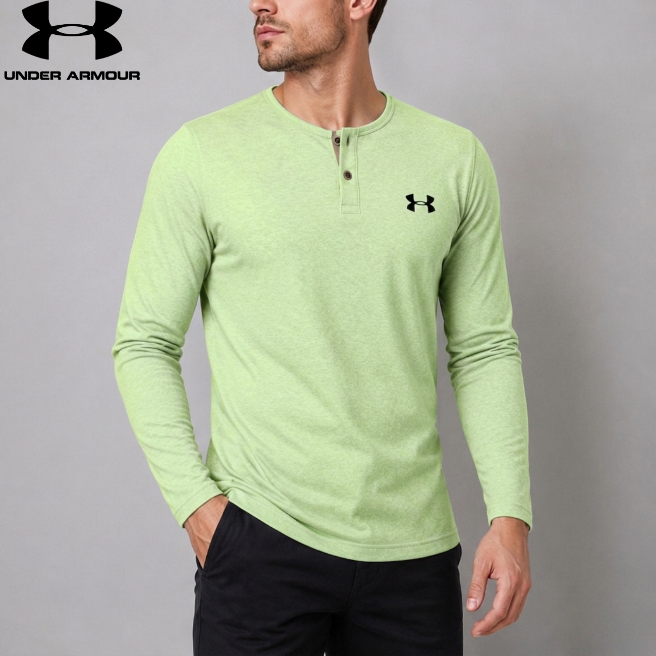Core Tech Slub Henley || Utförsäljning