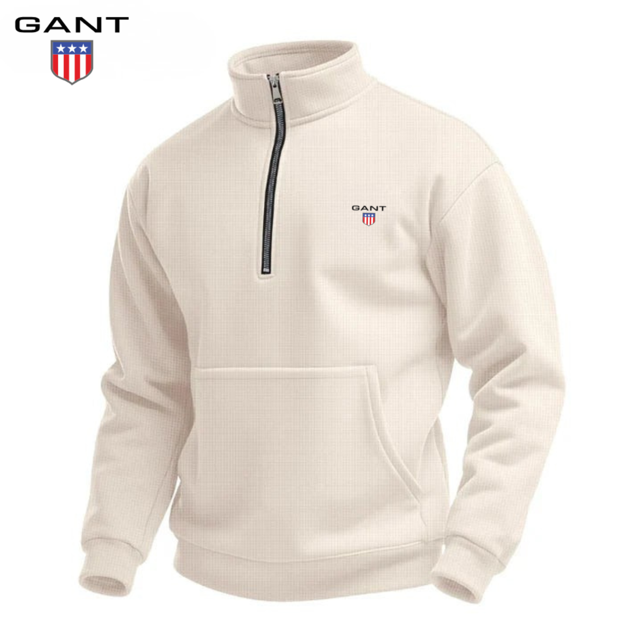 Essentiell Zip-Up Fleecejacka || Utrensningsrea