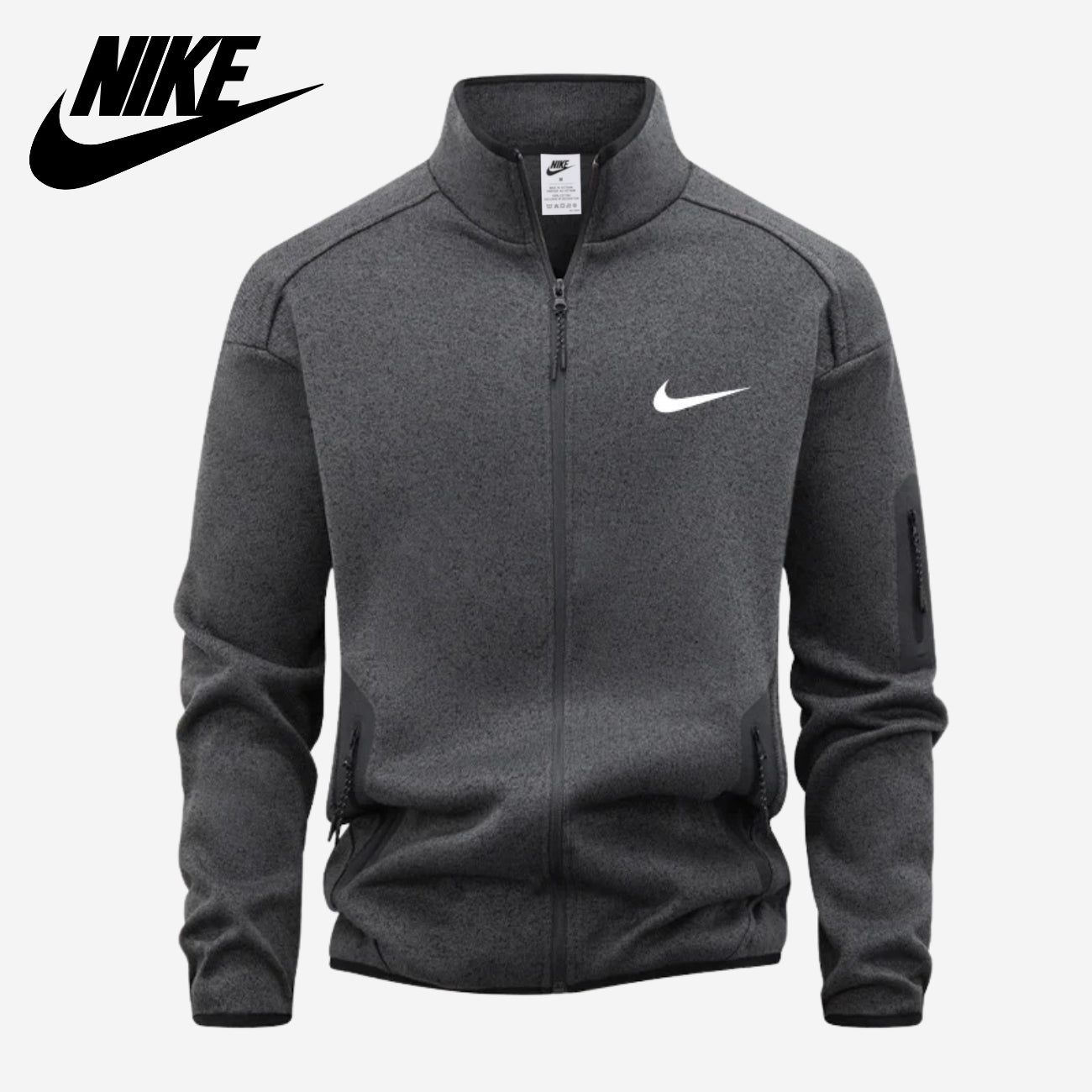 Avslappnad Zip-Up Jacka || Utförsäljningspris