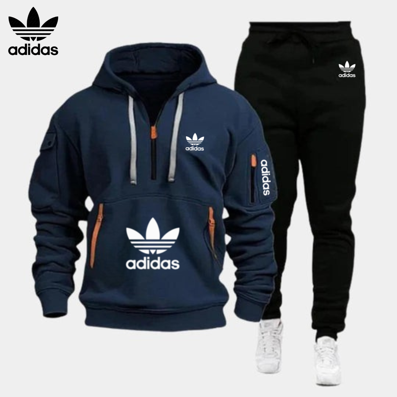 Avslappnat streetwear-set || Utförsäljningspris
