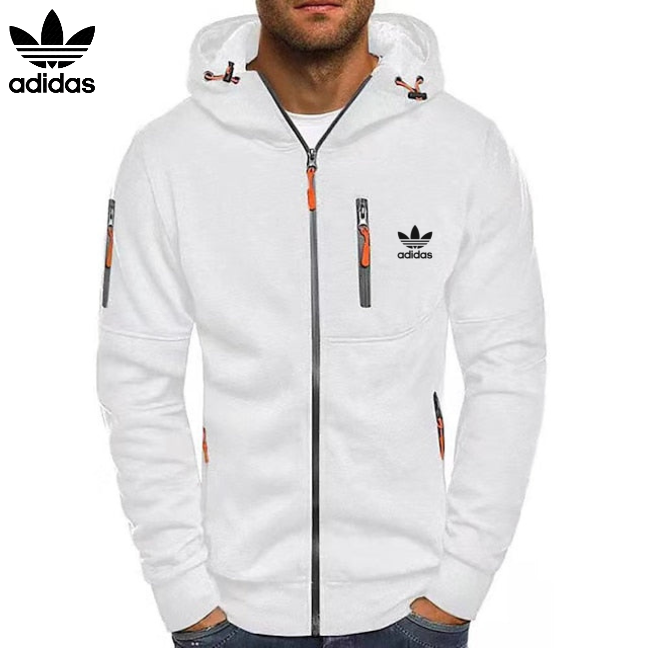Premium Komfort Zip-Up Hoodie || Utförsäljning