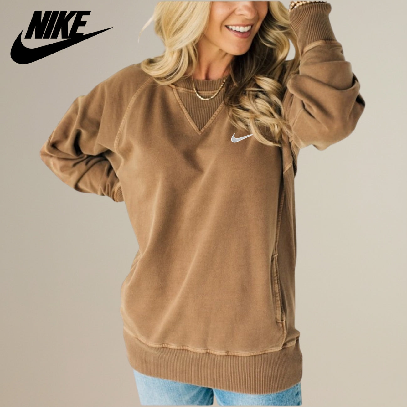 Faded Casual Sweater || UTFÖRSÄLJNING