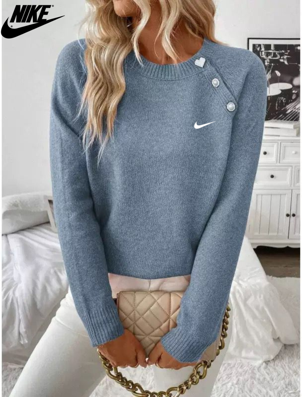 Essential Chic Knapptröja || Utförsäljning