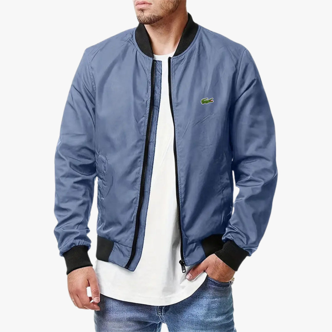 Bomberjacka med Dragkedja i Streetwear-stil - UTFÖRSÄLJNING