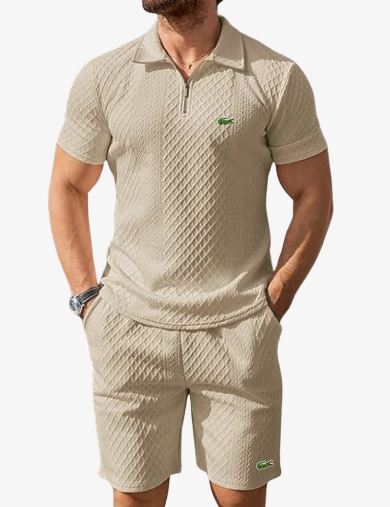 Set Polo Zippé & Short - LAGERRRENSNING