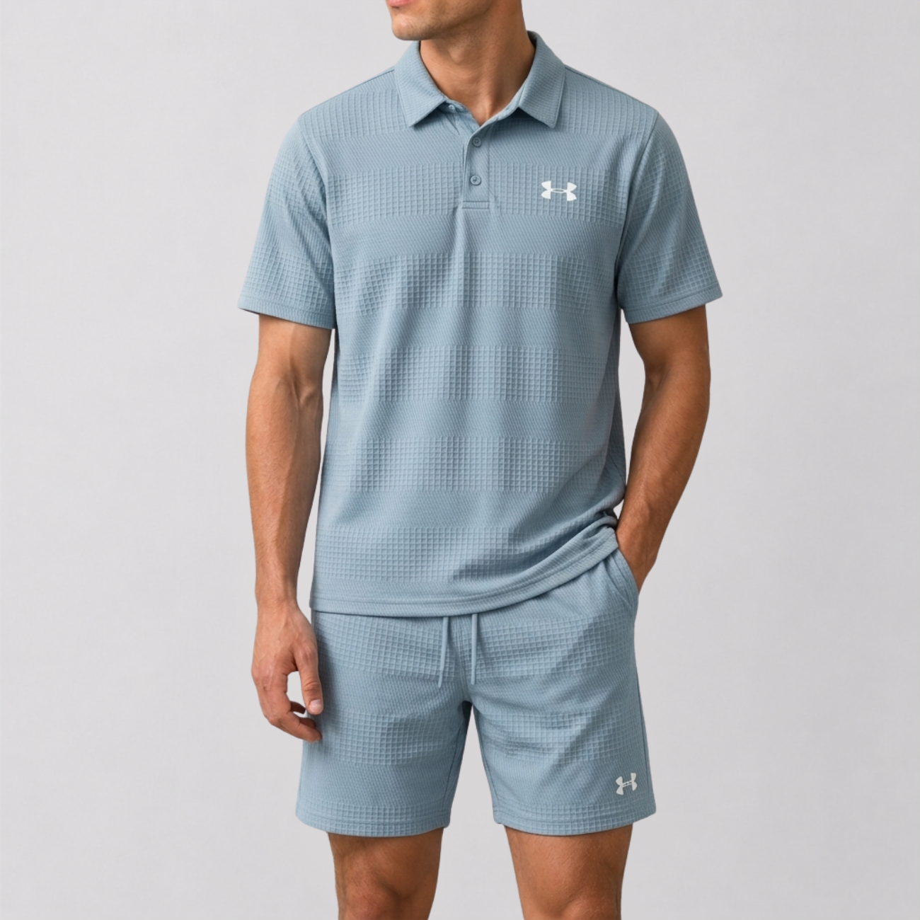 Aero-Weave Polo Shorts Set - Utförsäljning