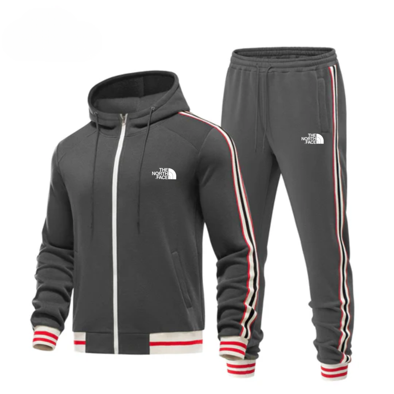 Avslappnad Set Hoodie & Byxor - REA