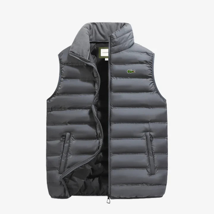 Isolerad Zip-Up Väst || Utförsäljning
