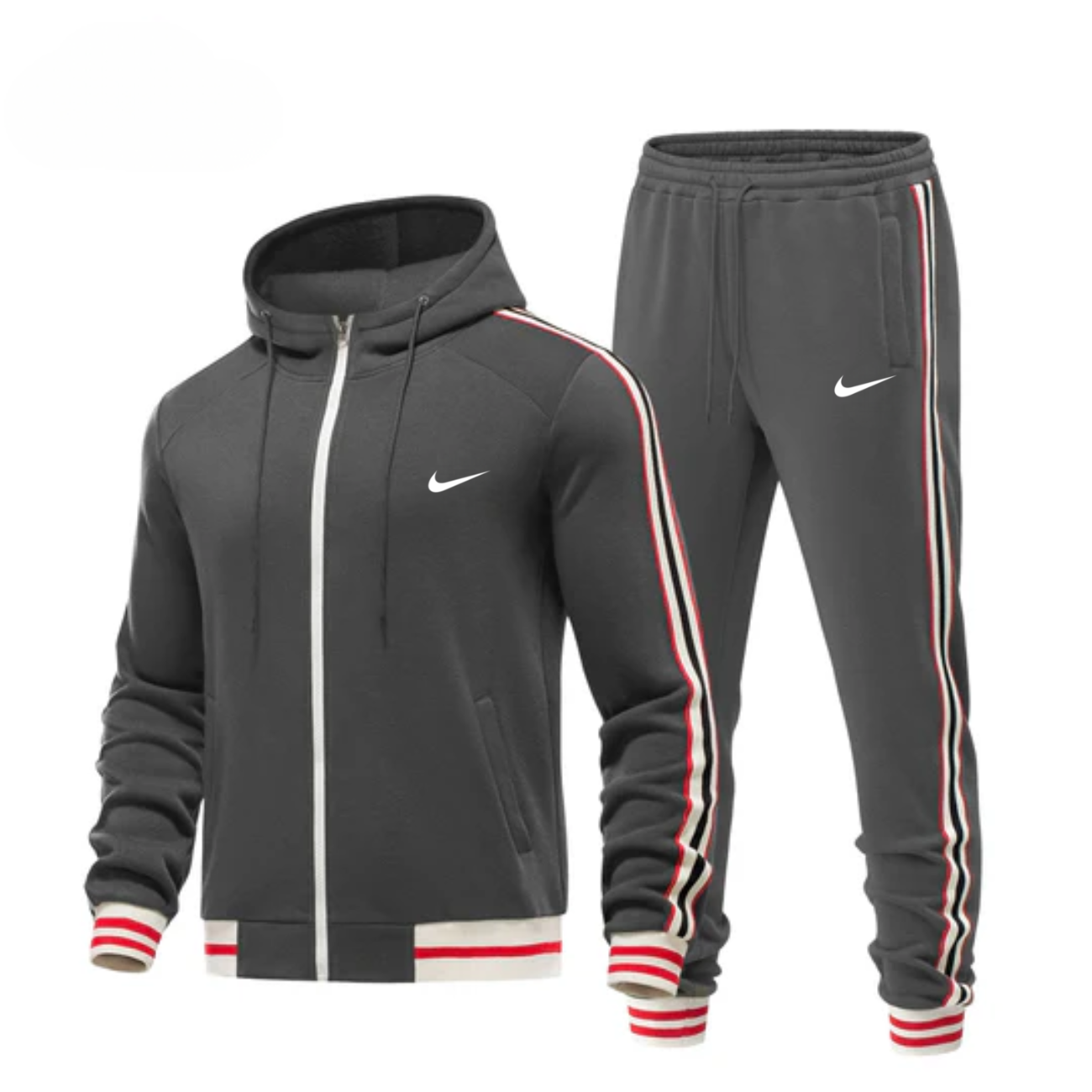 Avslappnad Set Hoodie & Byxor - REA