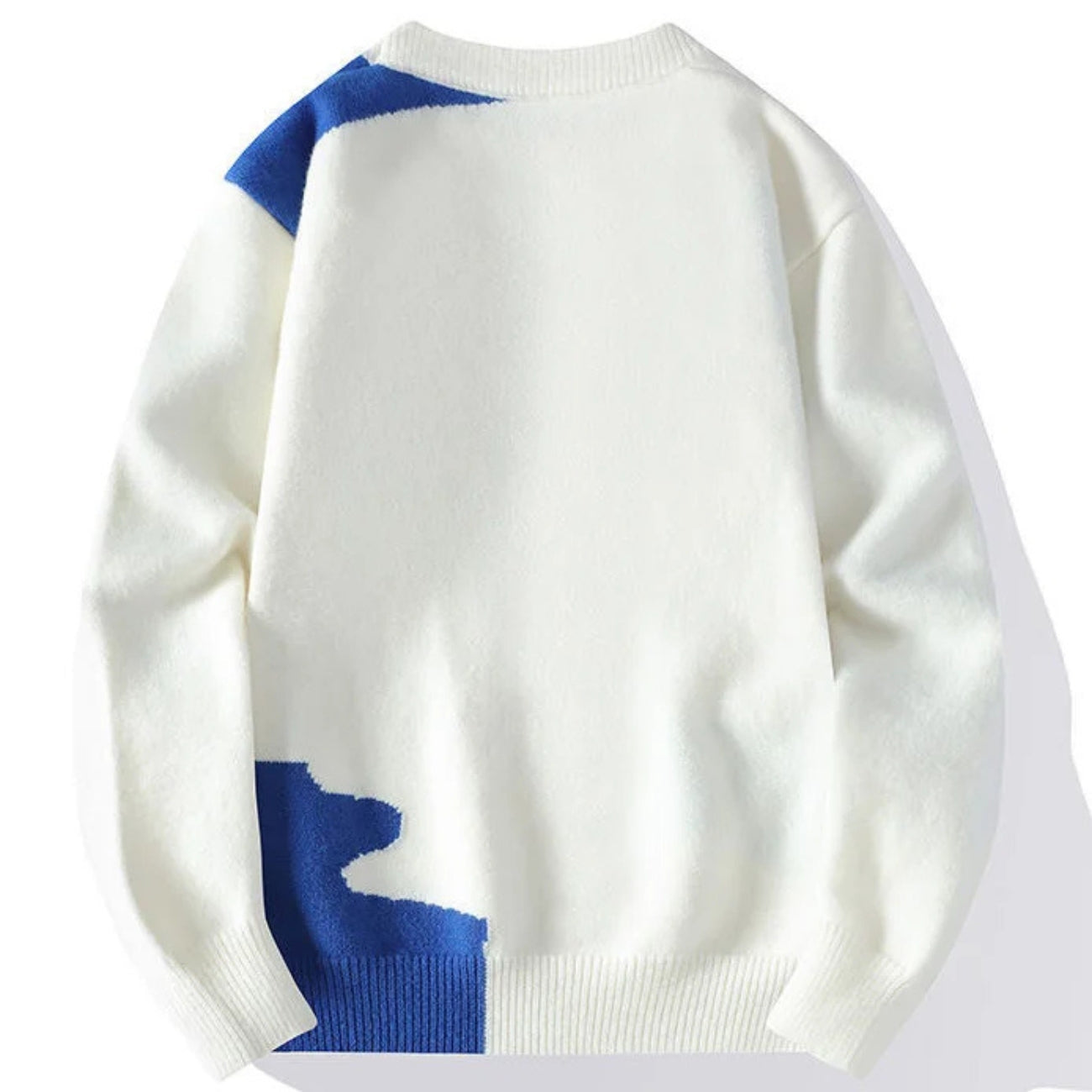 exturerad Patchwork Tröja - UTFÖRSÄLJNING AV KOLLEKTION
