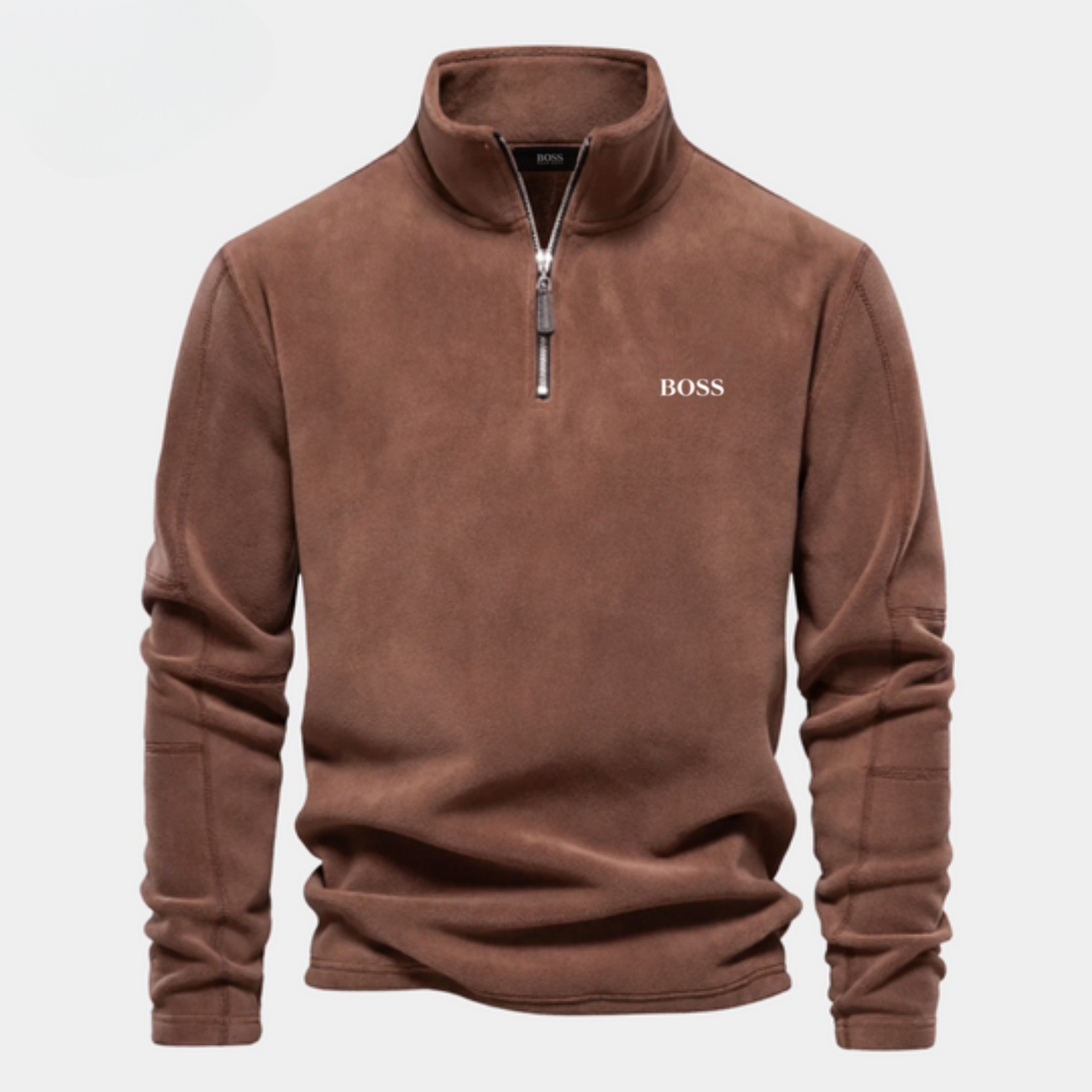 BOSS™ Half Zip Sweatshirt | I Bomull