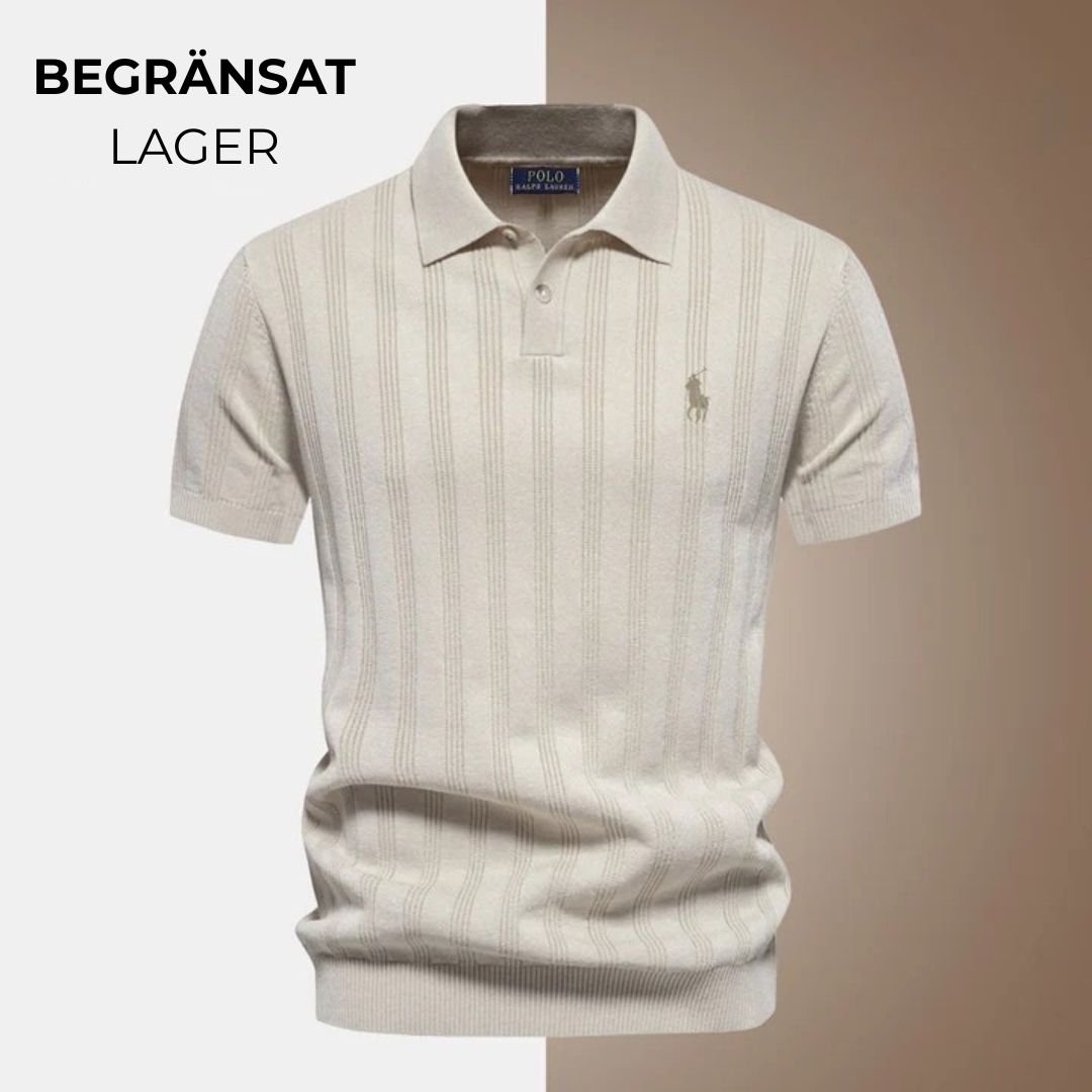 Polotröja för män - Texturerad RL
