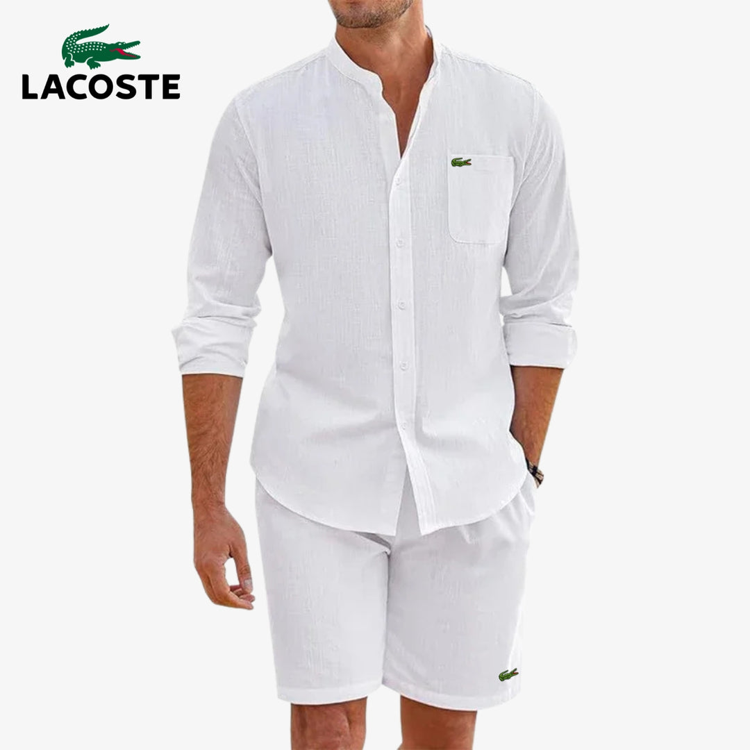 Elegant set med skjorta & shorts || UTFÖRSÄLJNING