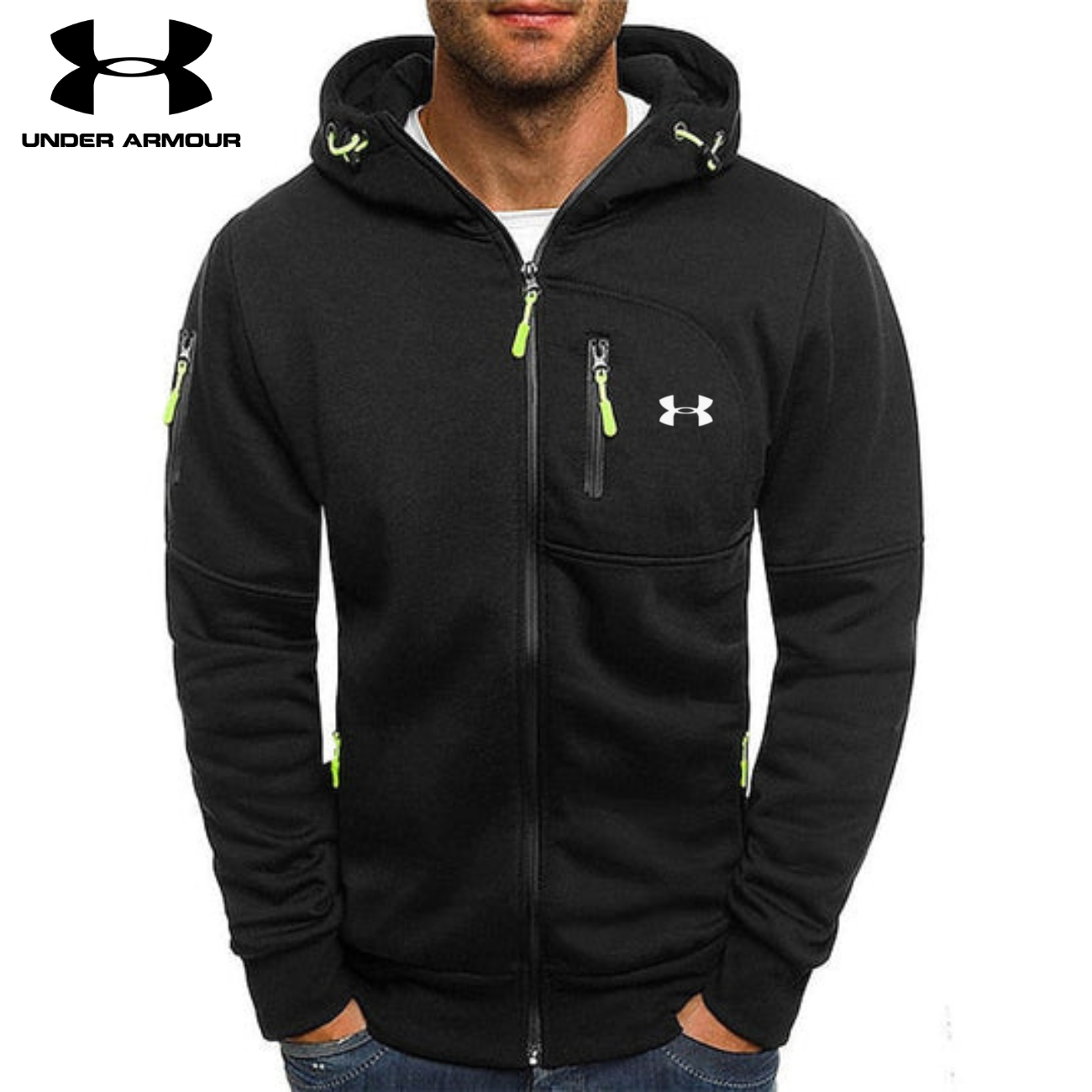 Premium Komfort Zip-Up Hoodie || Utförsäljning