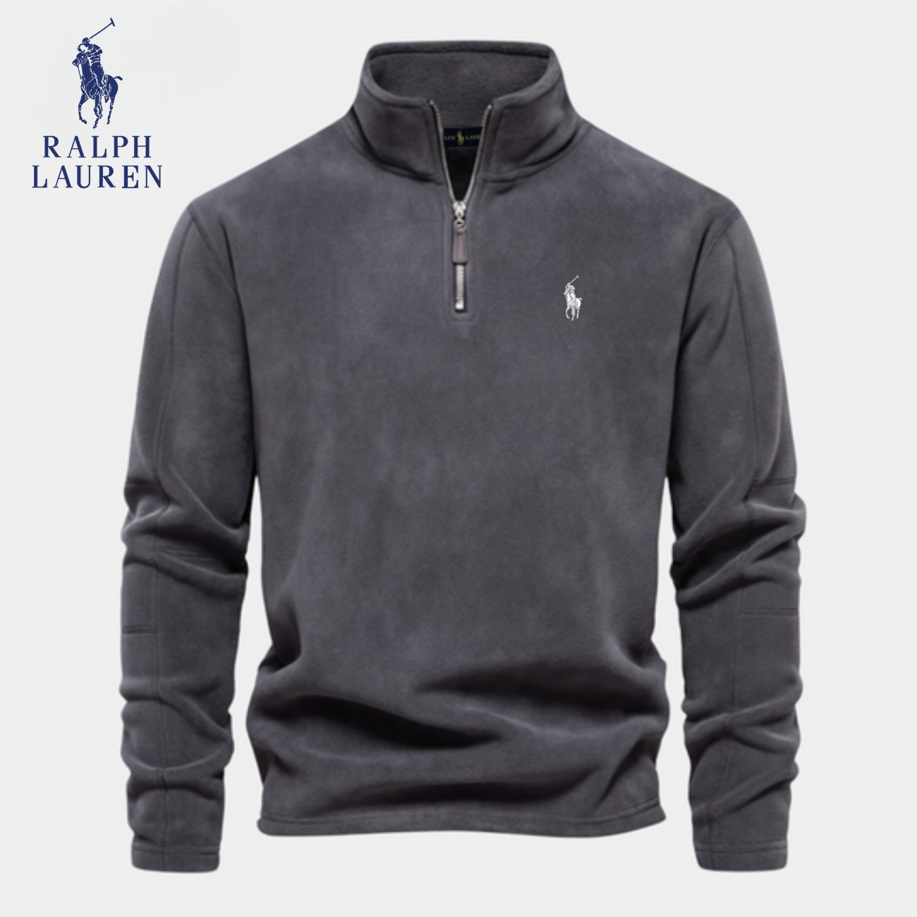 RL™ Half Zip Sweatshirt | I Bomull