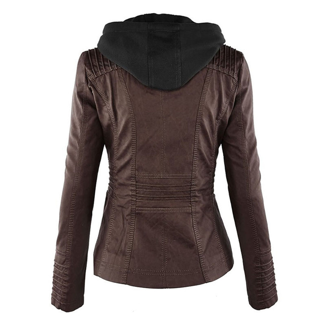 Monica | Elegant jacka med huva