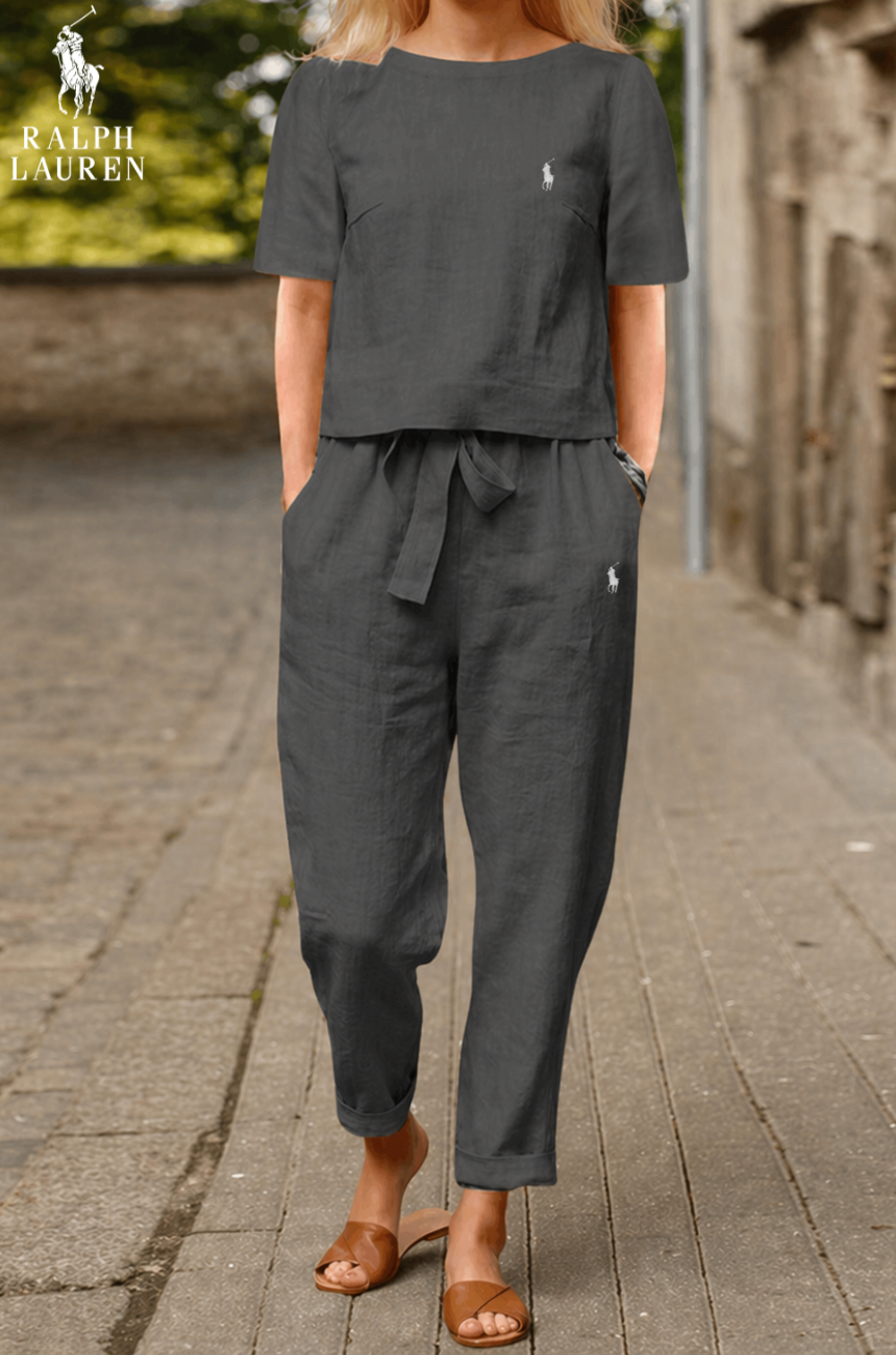 Kortärmad Sommarjumpsuit || Utförsäljning