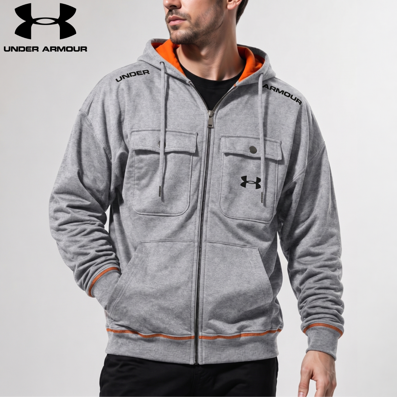 Ultimat Allterräng Fält Zip-Hoodie || Utförsäljning
