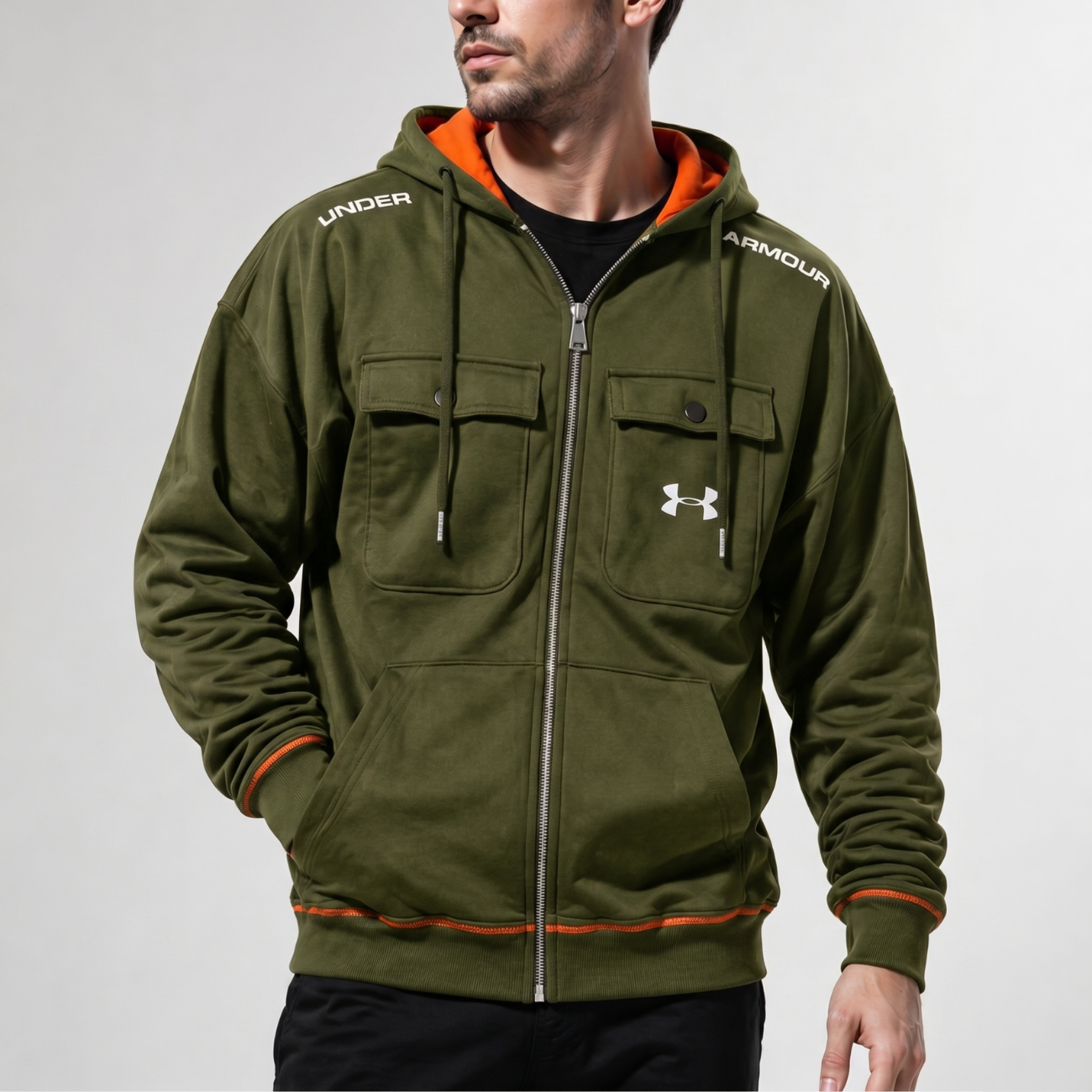 Ultimat Allterräng Fält Zip-Hoodie - Utförsäljning
