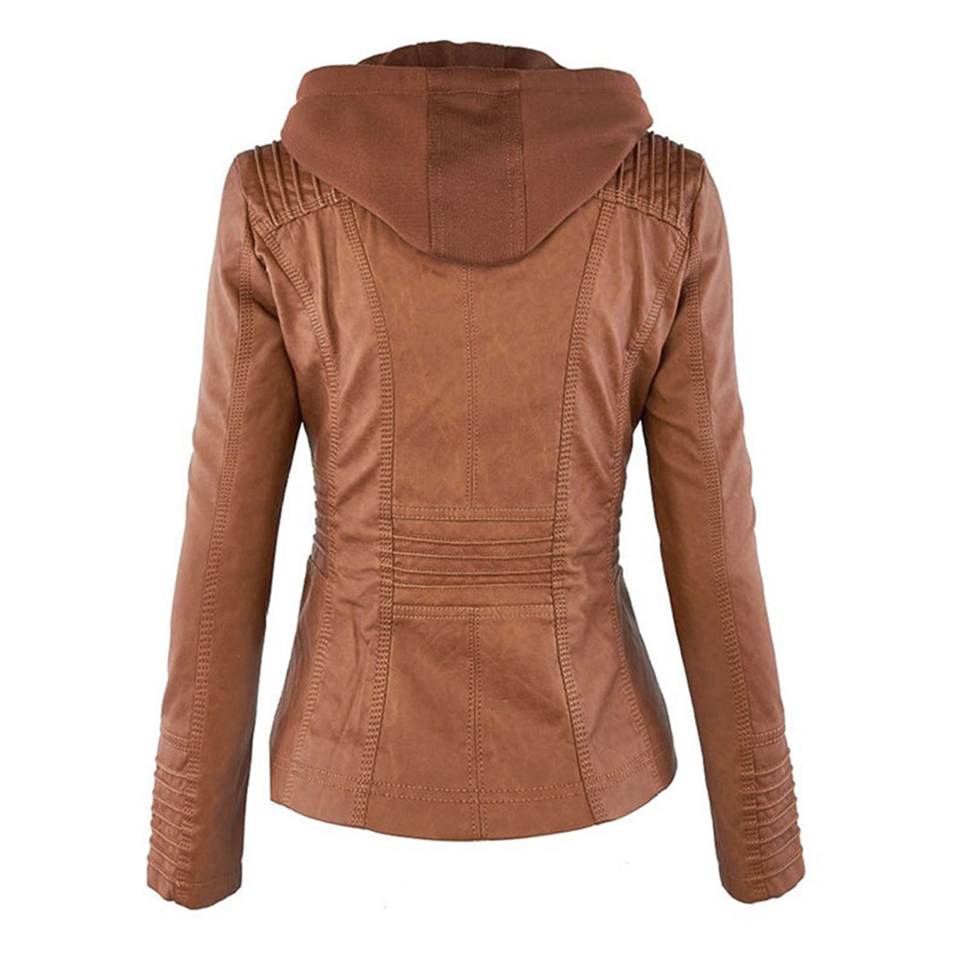 Monica | Elegant jacka med huva