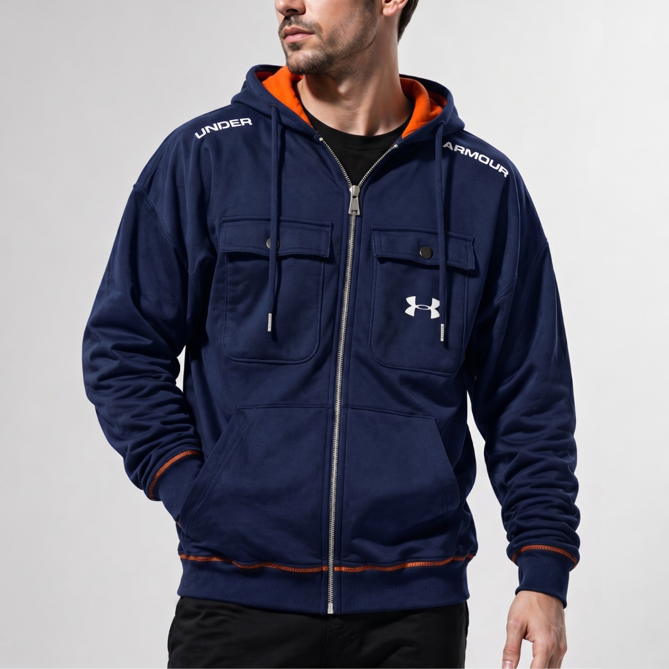 Ultimat Allterräng Fält Zip-Hoodie - Utförsäljning