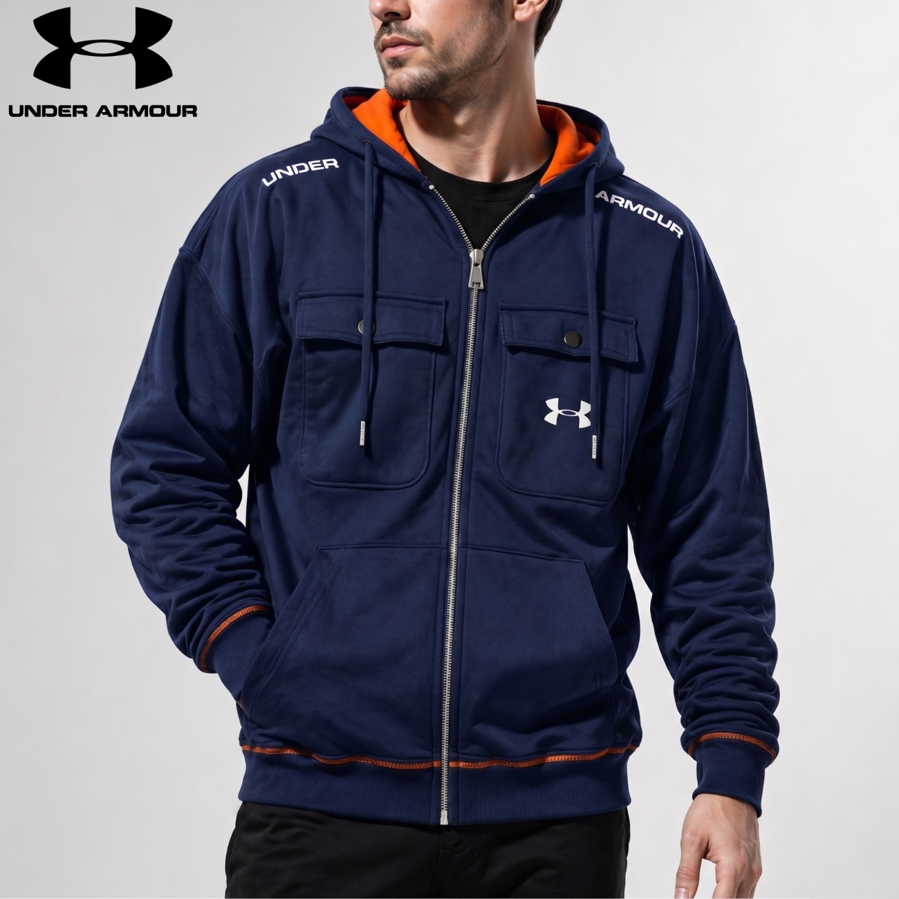 Ultimat Allterräng Fält Zip-Hoodie || Utförsäljning