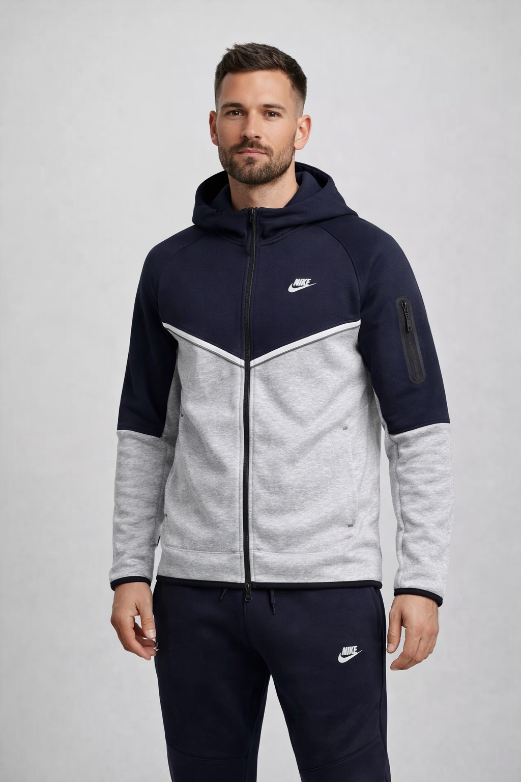 Mångsidig Zip-Up Hoodie || Rea