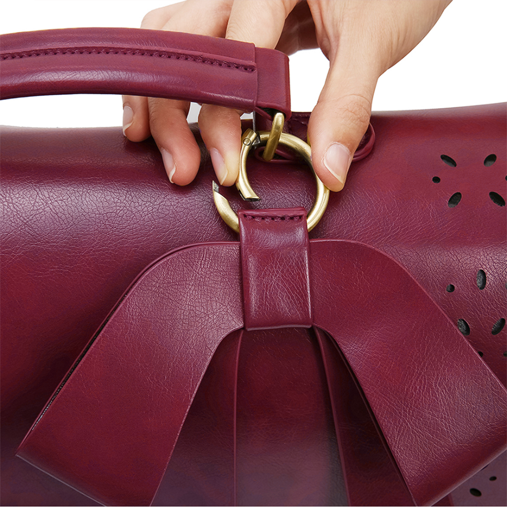Bernadette – rosettväska i satchel-stil