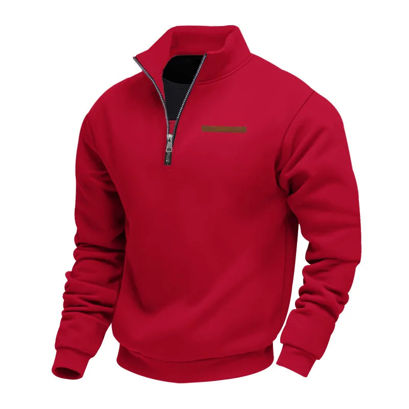 NORABERG™ | Herr fleece-tröja i casual-stil
