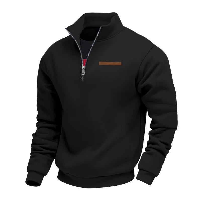 NORABERG™ | Herr fleece-tröja i casual-stil