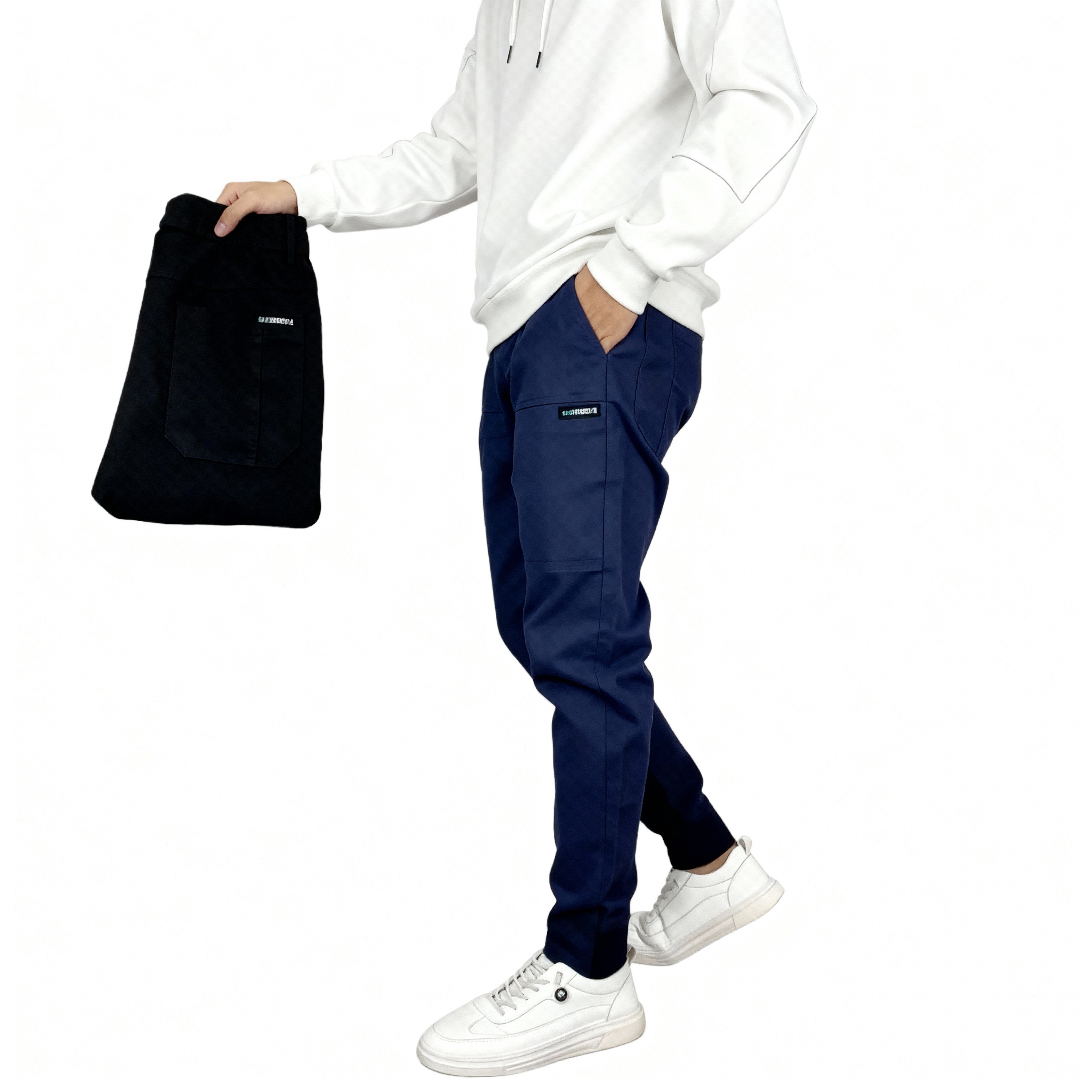 Loris | Premium Elastiska Cargo-byxor