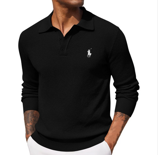 Herr Longsleeve Polo | R&L