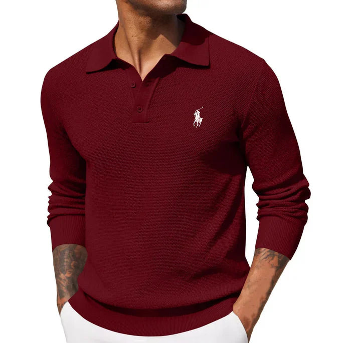 Herr Longsleeve Polo | R&L