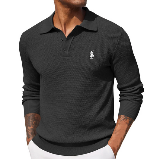 Herr Longsleeve Polo | R&L