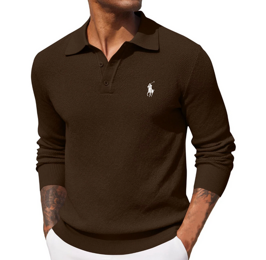 Herr Longsleeve Polo | R&L