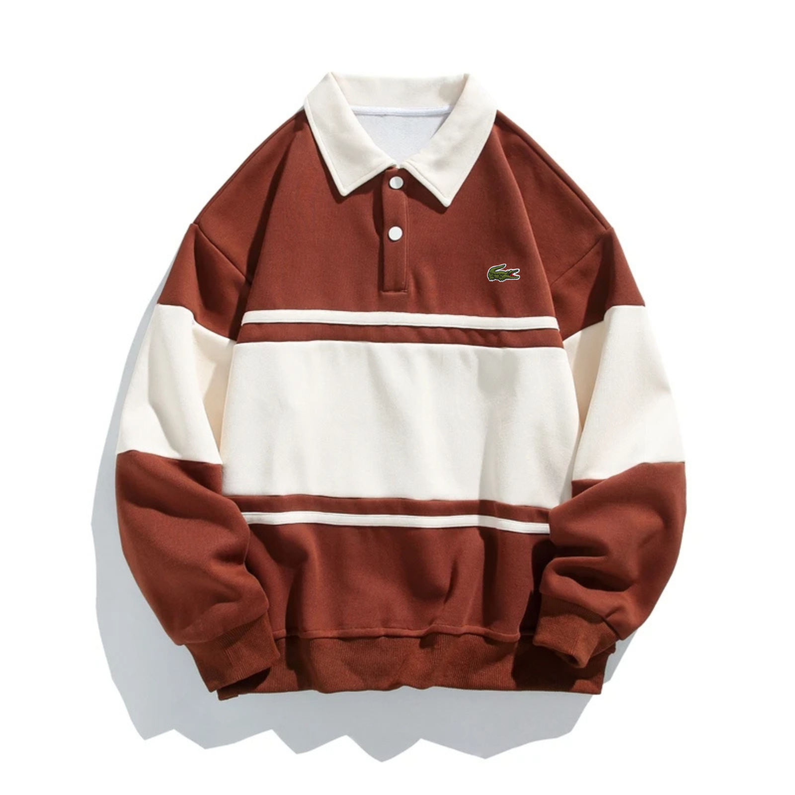 Klassisk Kontrastpolo Tröja