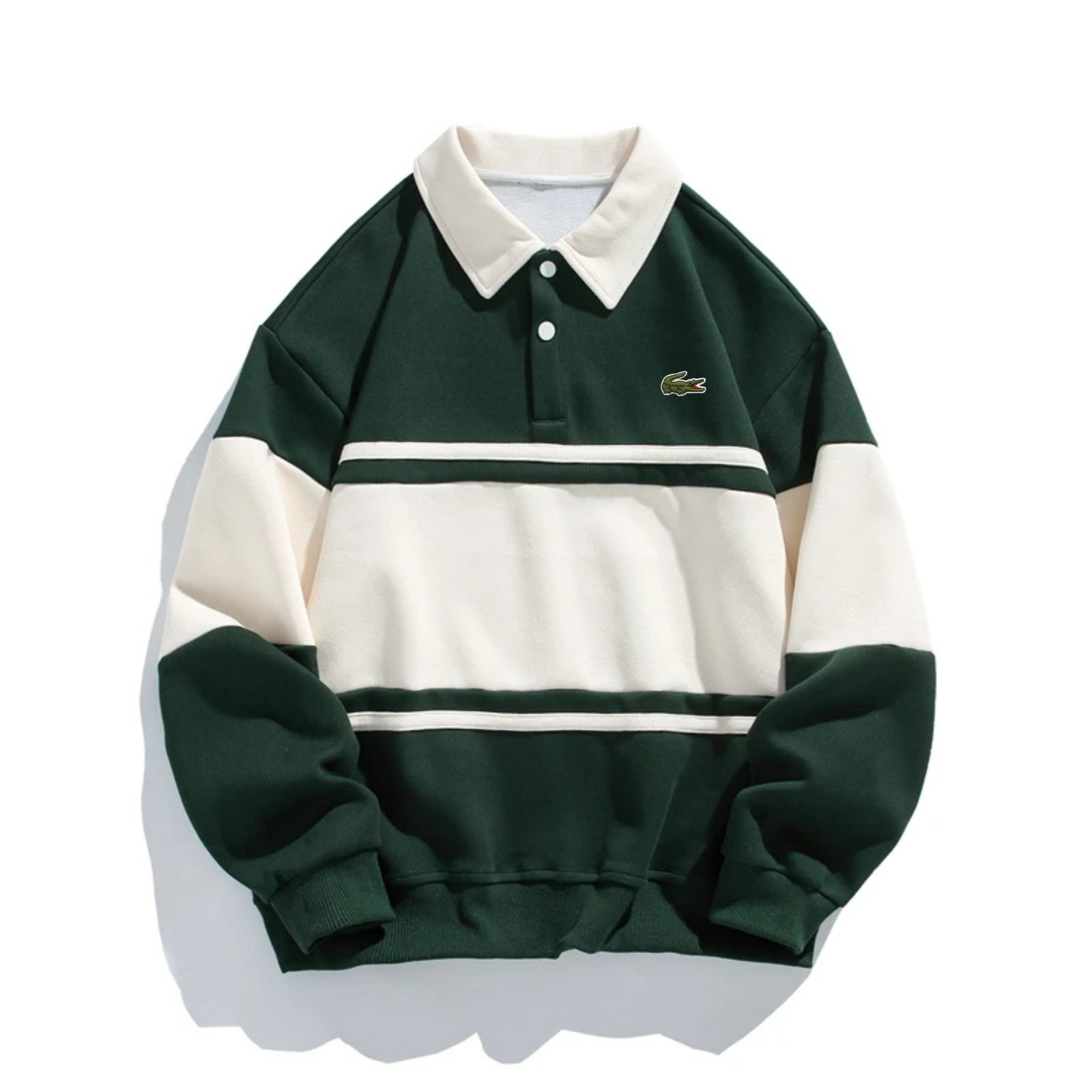 Klassisk Kontrastpolo Tröja