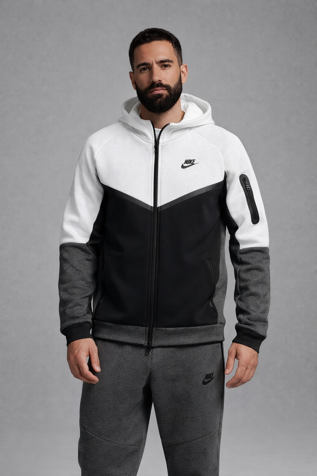 Mångsidig Zip-Up Hoodie || Rea