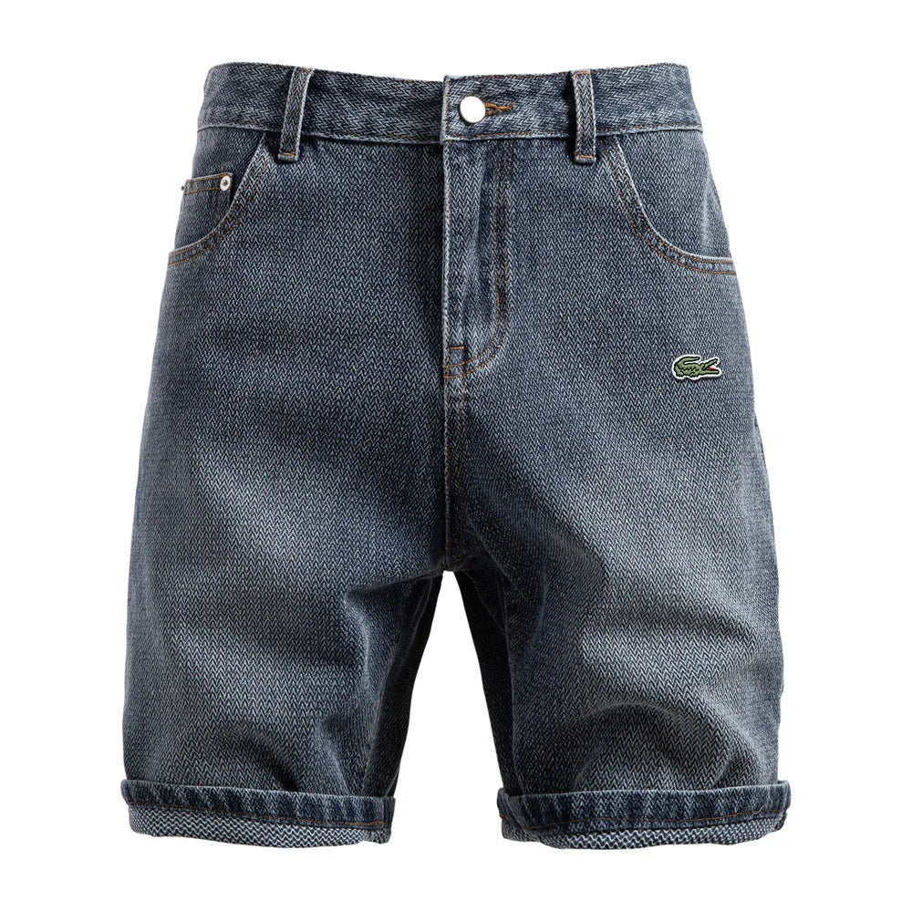 Casual All-Match Denim Shorts för män
